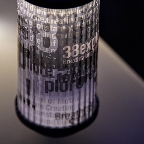 38explore 38-kT Dress up Sticker グラファイト | MEGURU