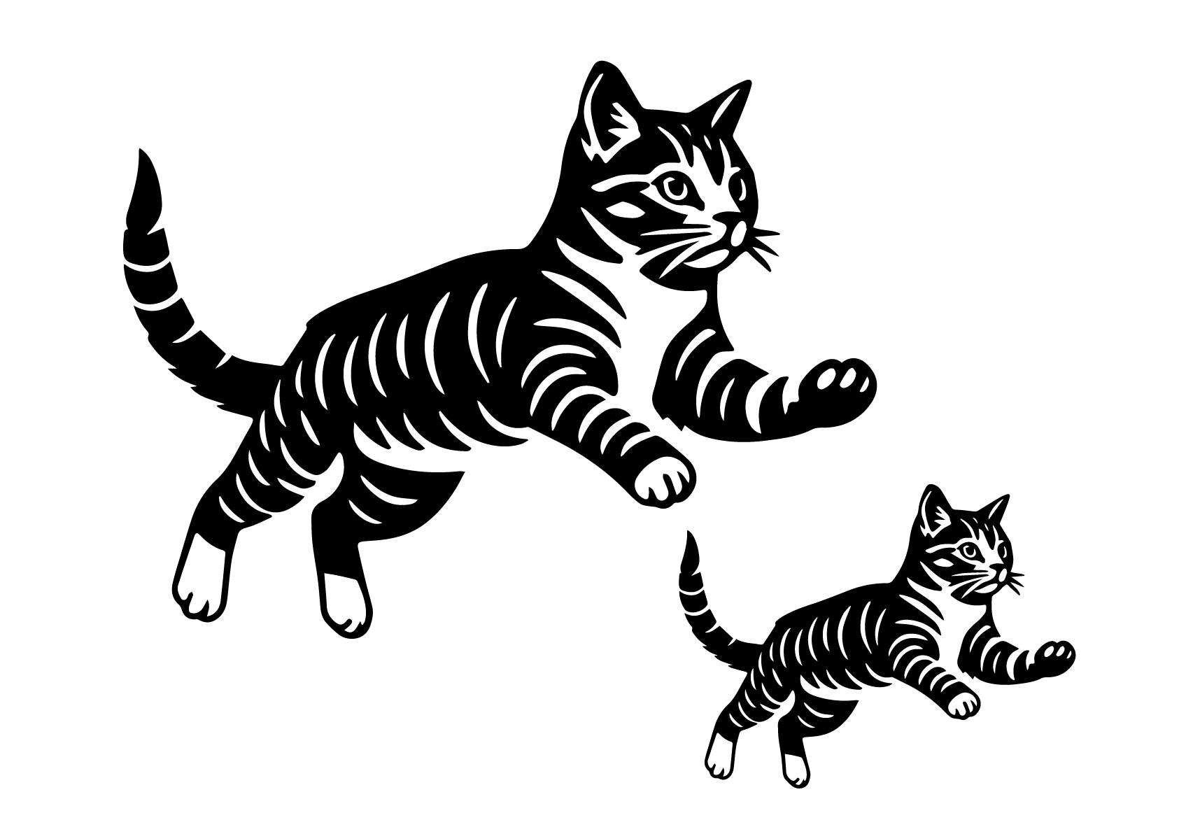 カインドストア オリジナル ねこ 猫 ネコ ステッカー シール
