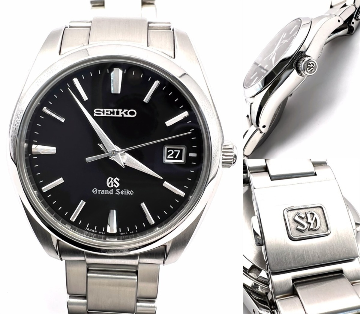 GRAND SEIKO グランドセイコー SBGX061 9F クオーツ デイト ブラック 