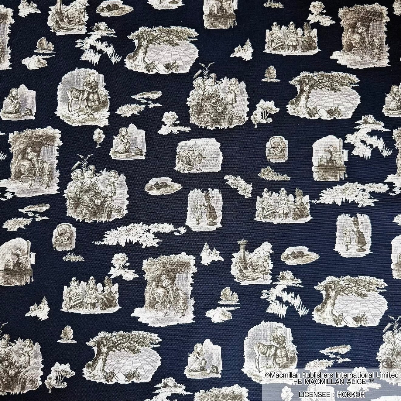 Looking-glass Land 綿オックス AF-1010-2 マクミランアリスコラボ商品