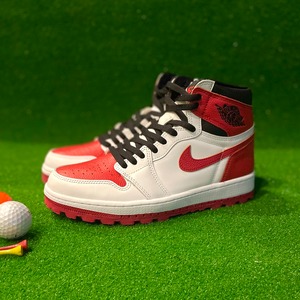 【GOLF SHOES CUSTOM】スパイクレス仕様（新ビブラムソール　ホワイトorレッド）