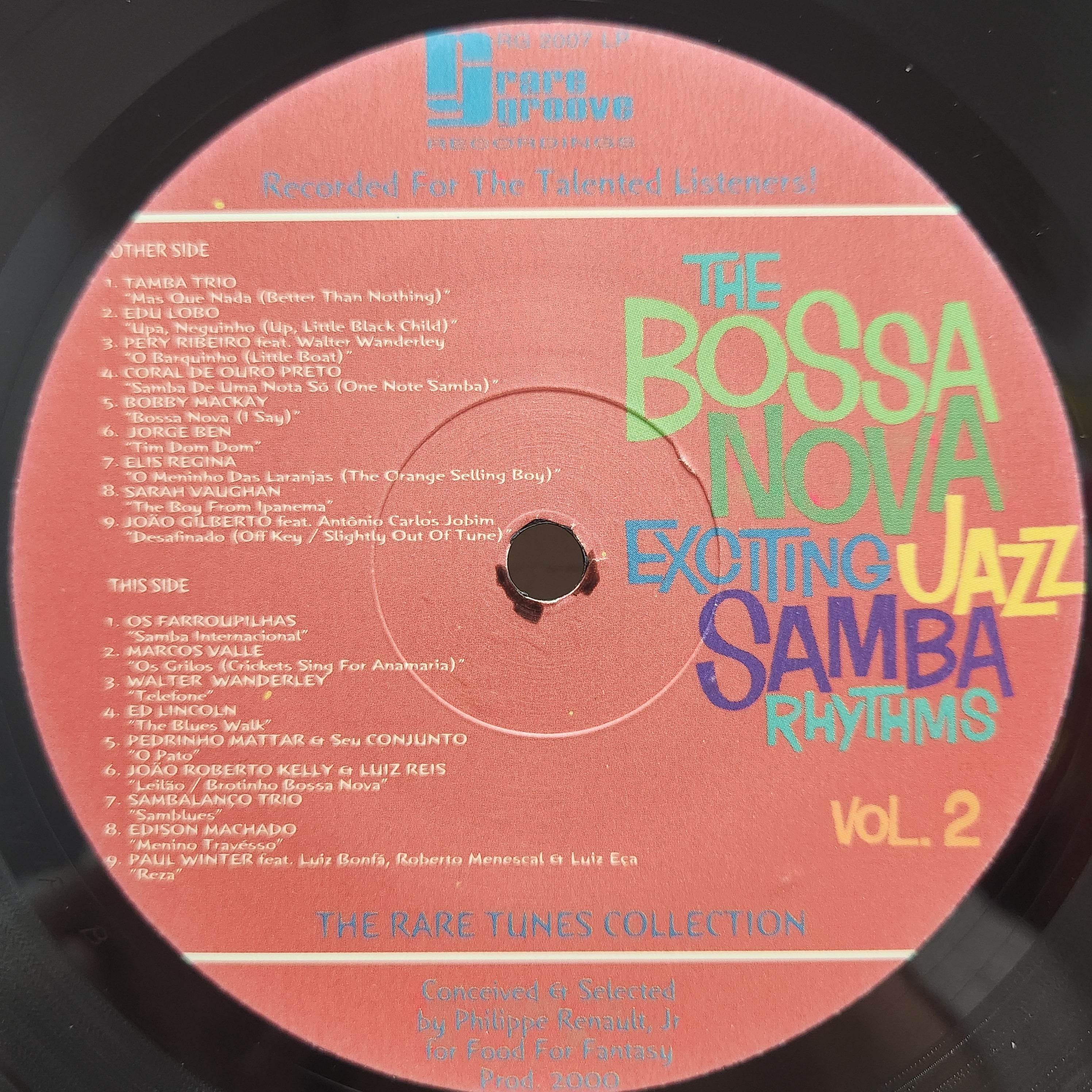 Various / The Bossa Nova Exciting Jazz Samba Rhythms - Vol. 2 [RG 2007 LP] - 画像3