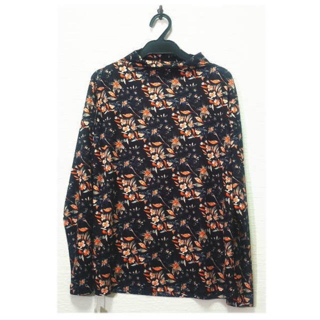 N-6029 【特選】シルク長袖ハイネックカットソー　Ｍ～Ｌ　カーメル激安価格９８００円　在庫一掃
