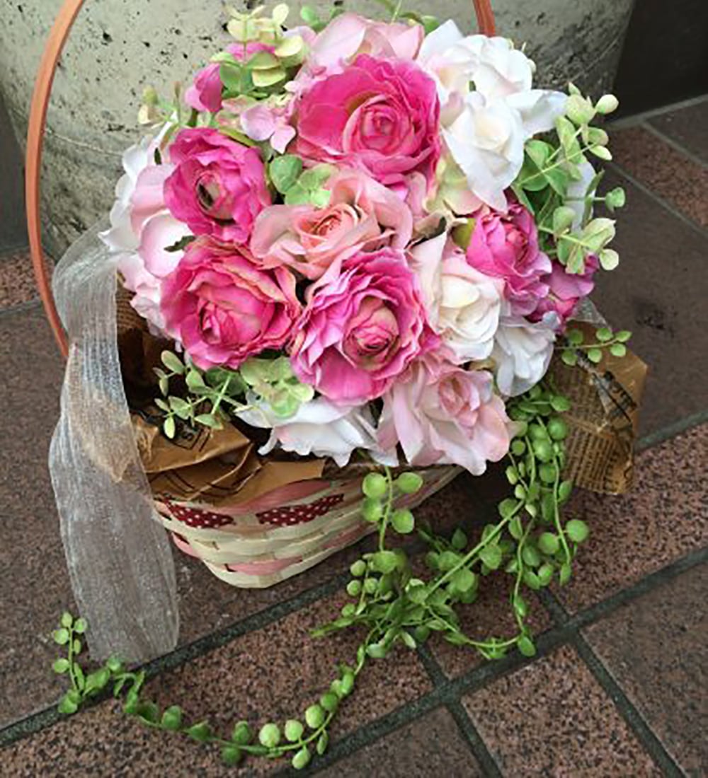 造花ブーケ | 松山・花・花束・開店祝いを送る通販サイト【花屋grin】