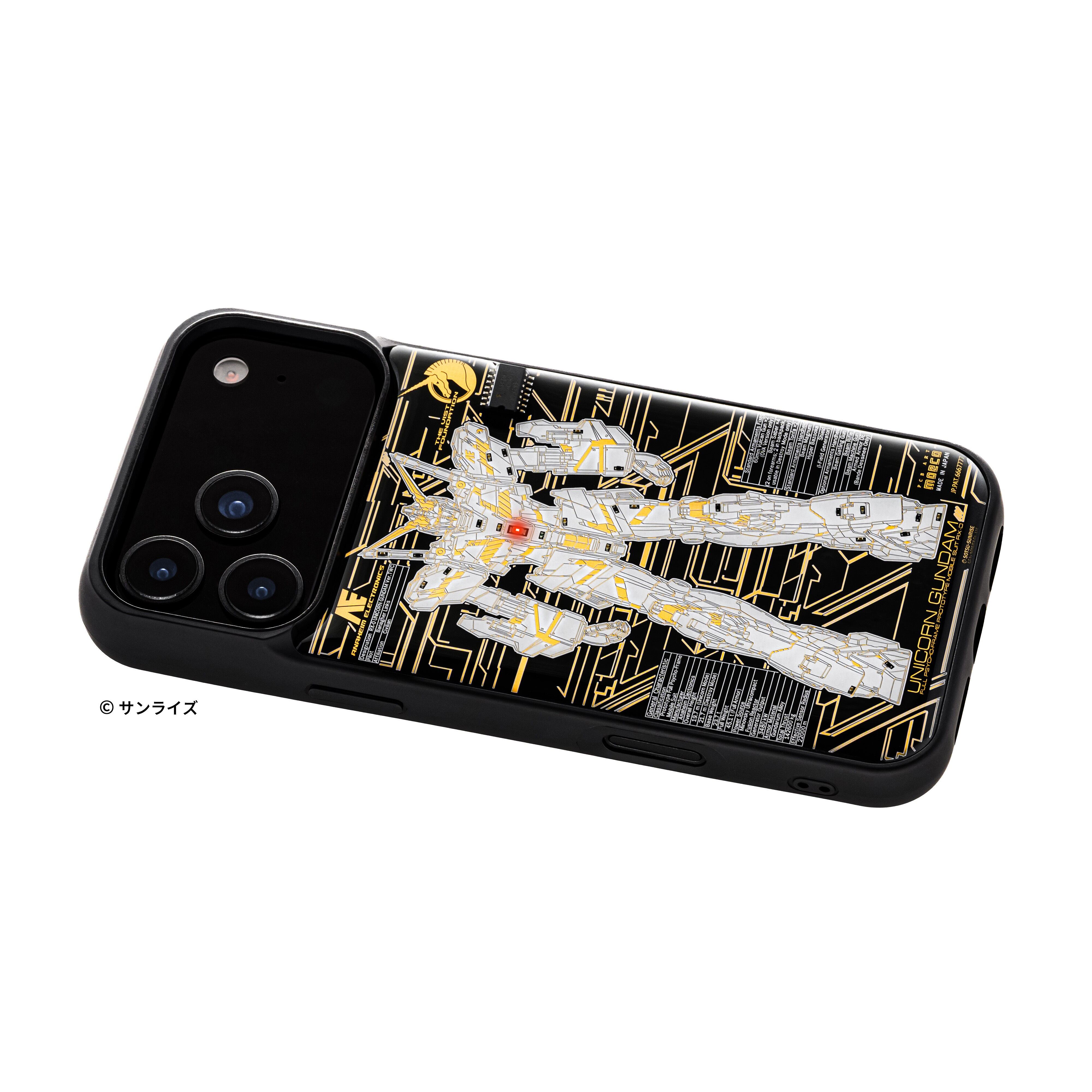 FLASH ユニコーンガンダム Ver.TWC 基板アート iPhone 17Pro Maxケース