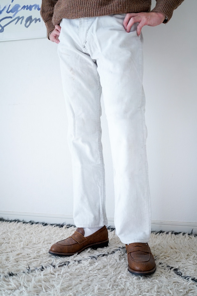 【1980s】" Levi's 519, Rare Fabric" 5-pockets Cotton Trousers / 800y