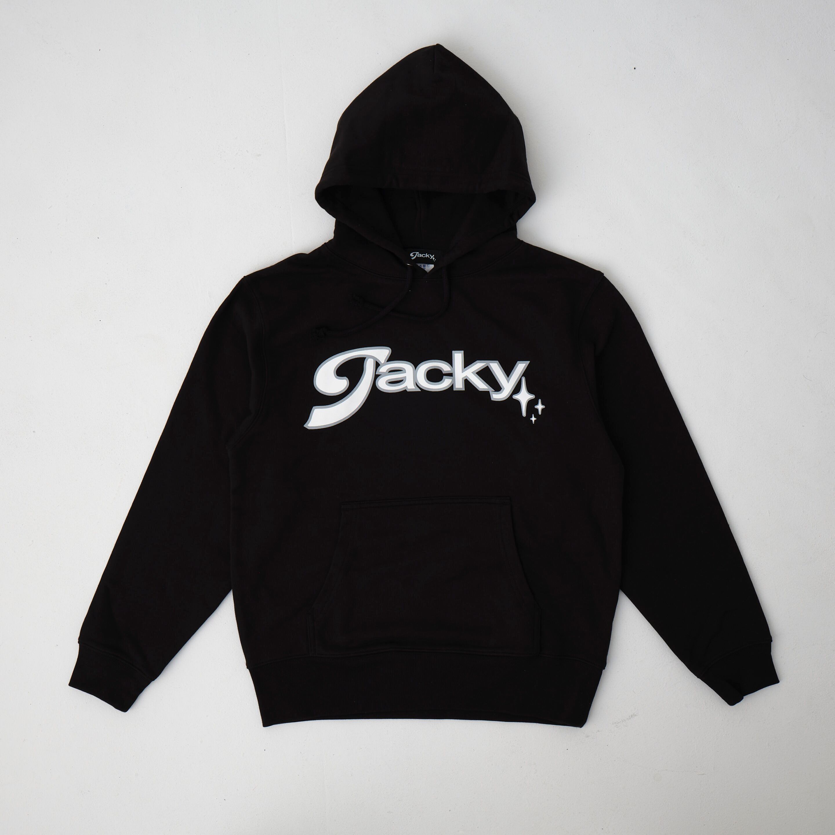 【即完売モデル・L】シュプリーム ジュエルロゴ オーバーサイズ パーカー 黒 Supreme シュプリーム Big Logo Jacquard Hooded Sweatshirt FW23SW81