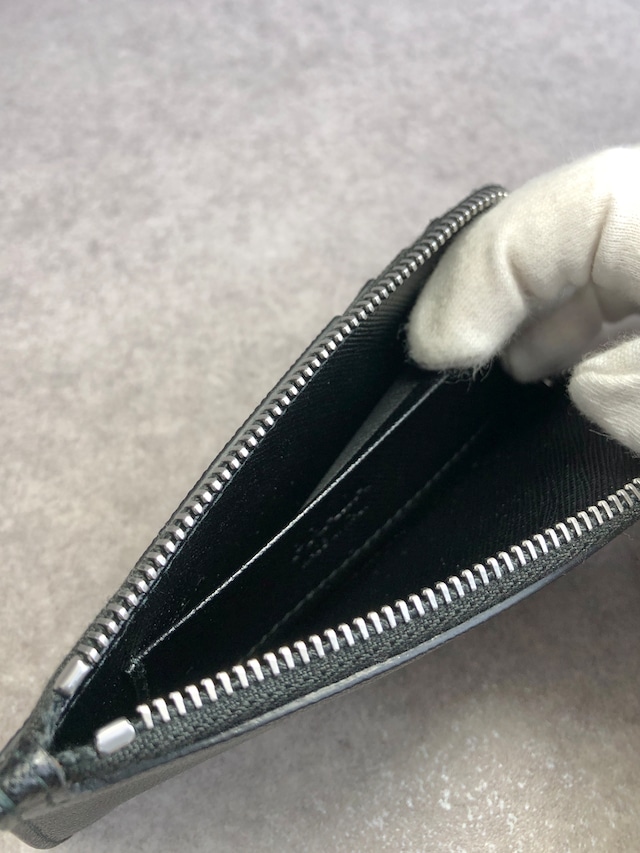 PRADA プラダ コインケース ブラック ロゴ レザー vintage ヴィンテージ オールド sd5ziu