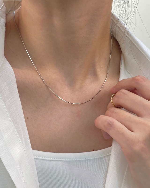S925 simple necklace (N08)