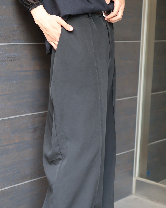 Center stitch super wide slacks
