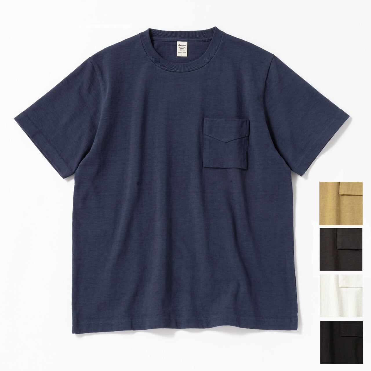 Jackman ジャックマン JM5534 Pocket T-shirt ポケットTシャツ Jackman ジャックマン JM5534 Pocket T-shirt ポケットTシャツ
