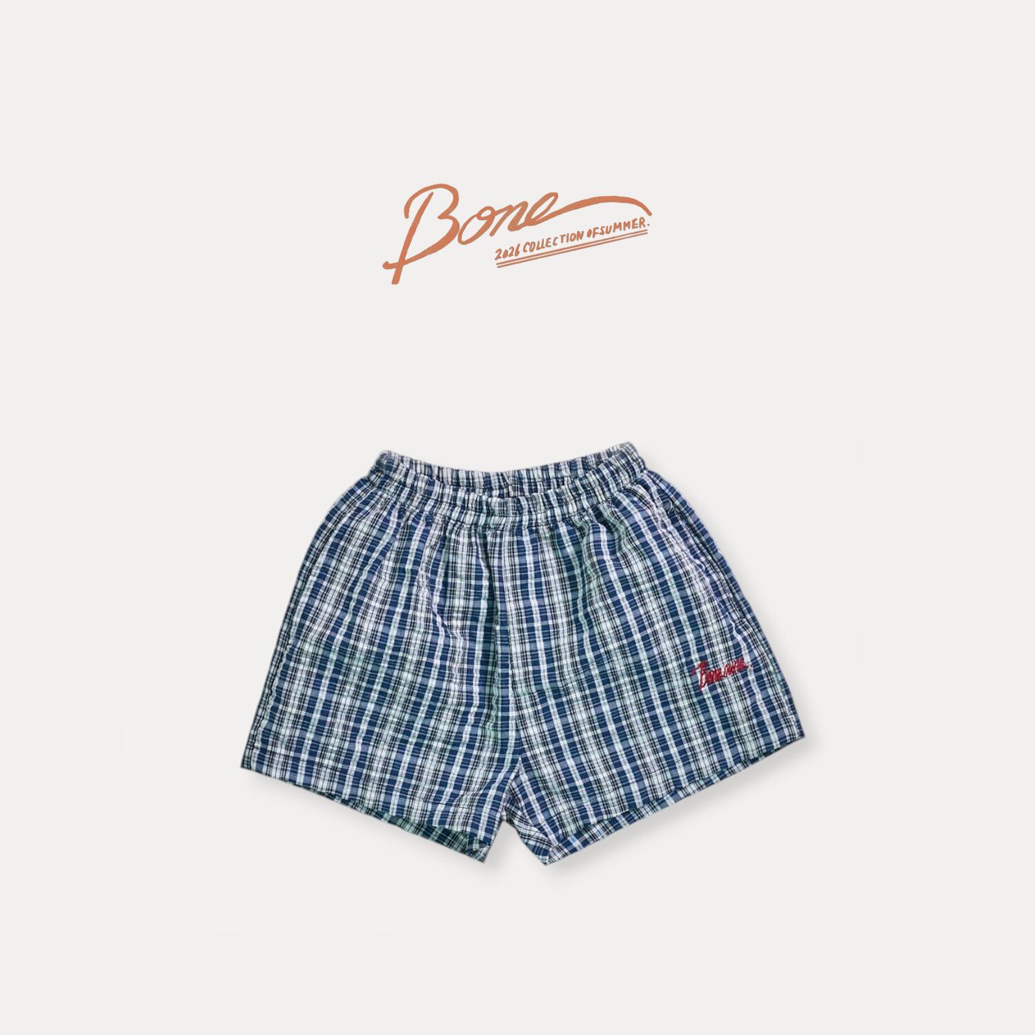 charlie check 3/4 pants【BONEOUNE】※7月中旬〜下旬発送予定