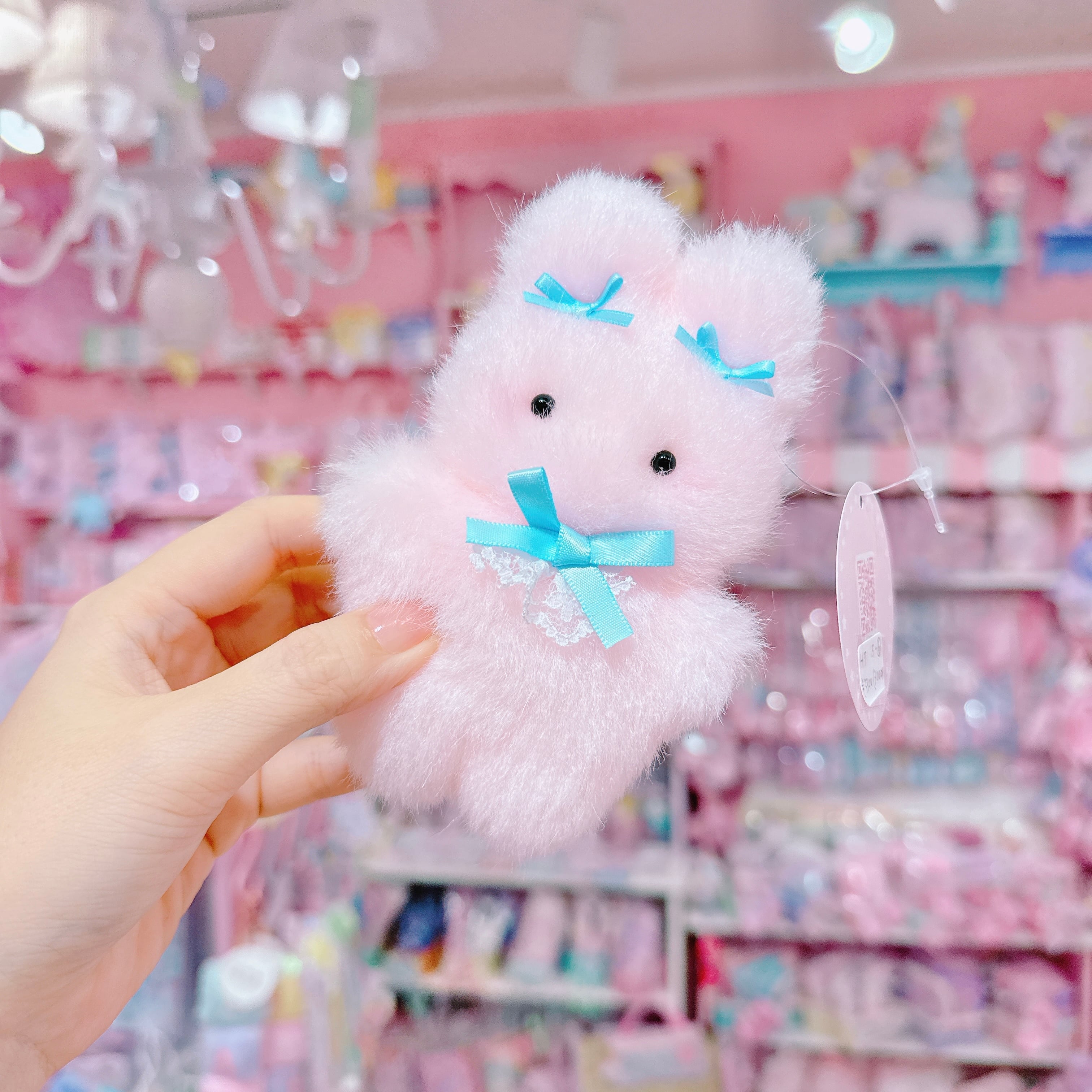 【H7】15-6ひとみしりましゅまろうさぎさんぬいぐるみ