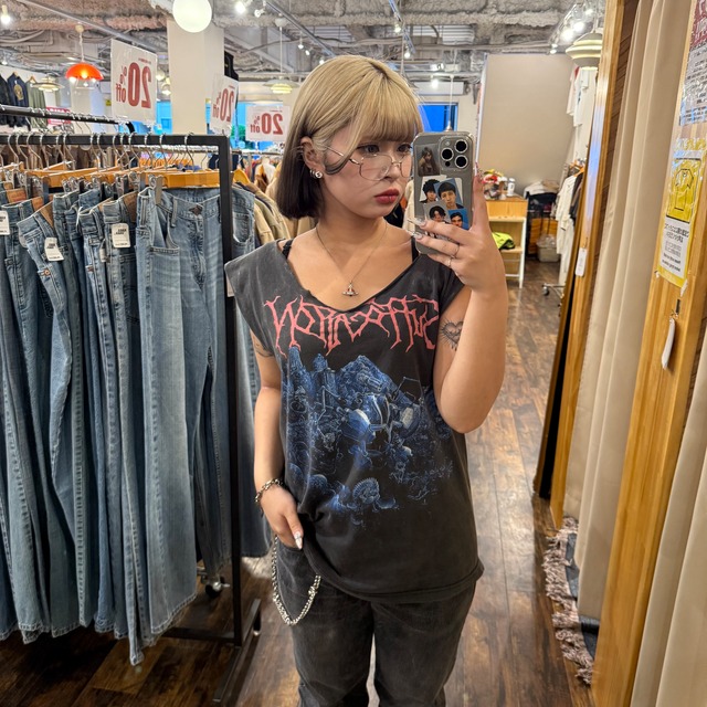 USEDノースリーブTシャツ