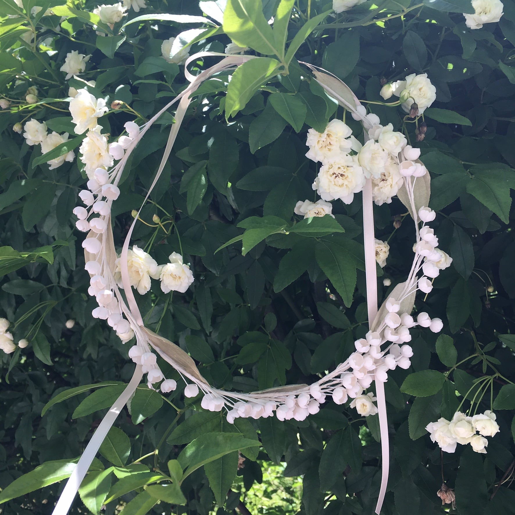 すずらんの花冠 flower crown of lily of the valley | RIRI ROSE