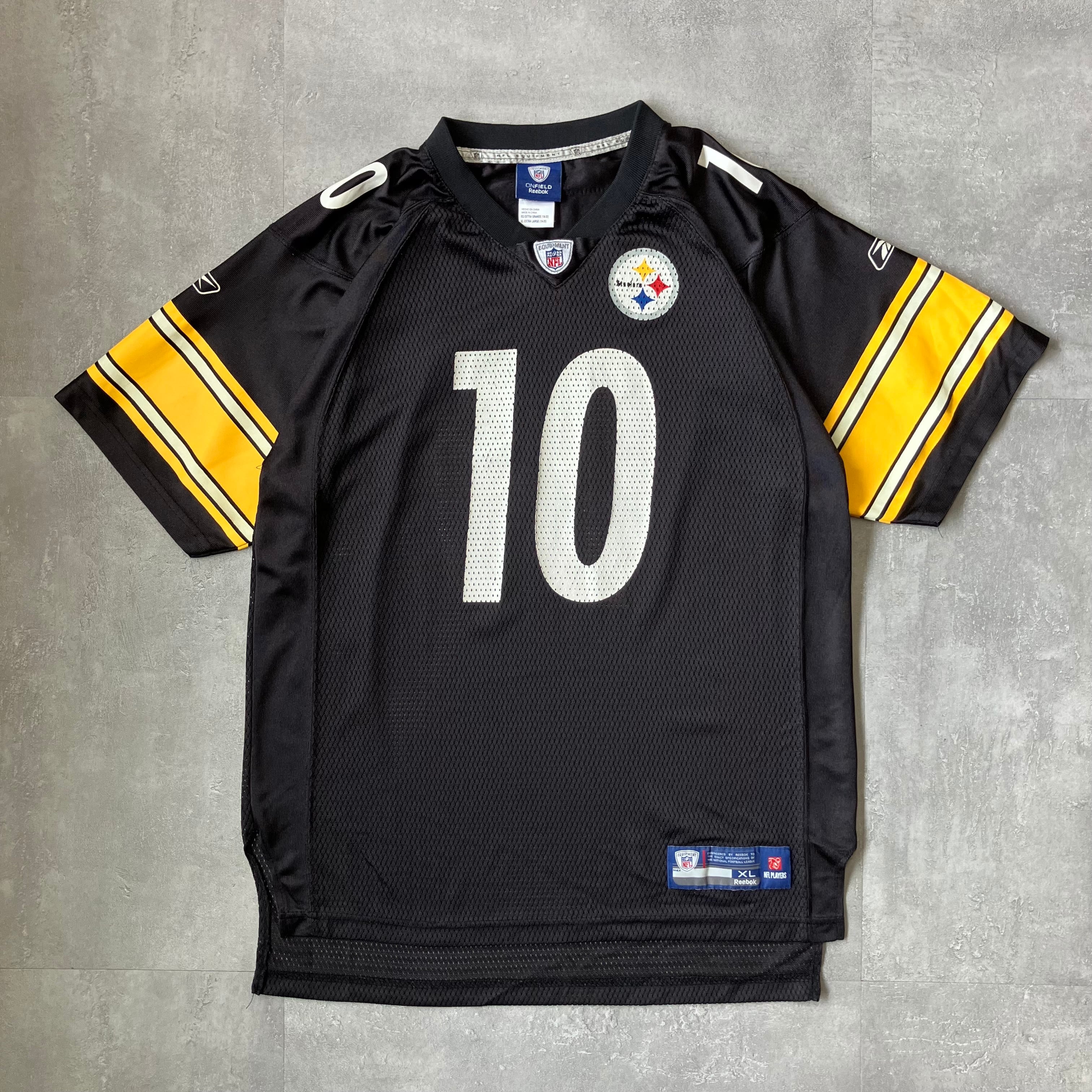 《S size》Reebok リーボック NFL Steelers ゲームシャツ No.3770