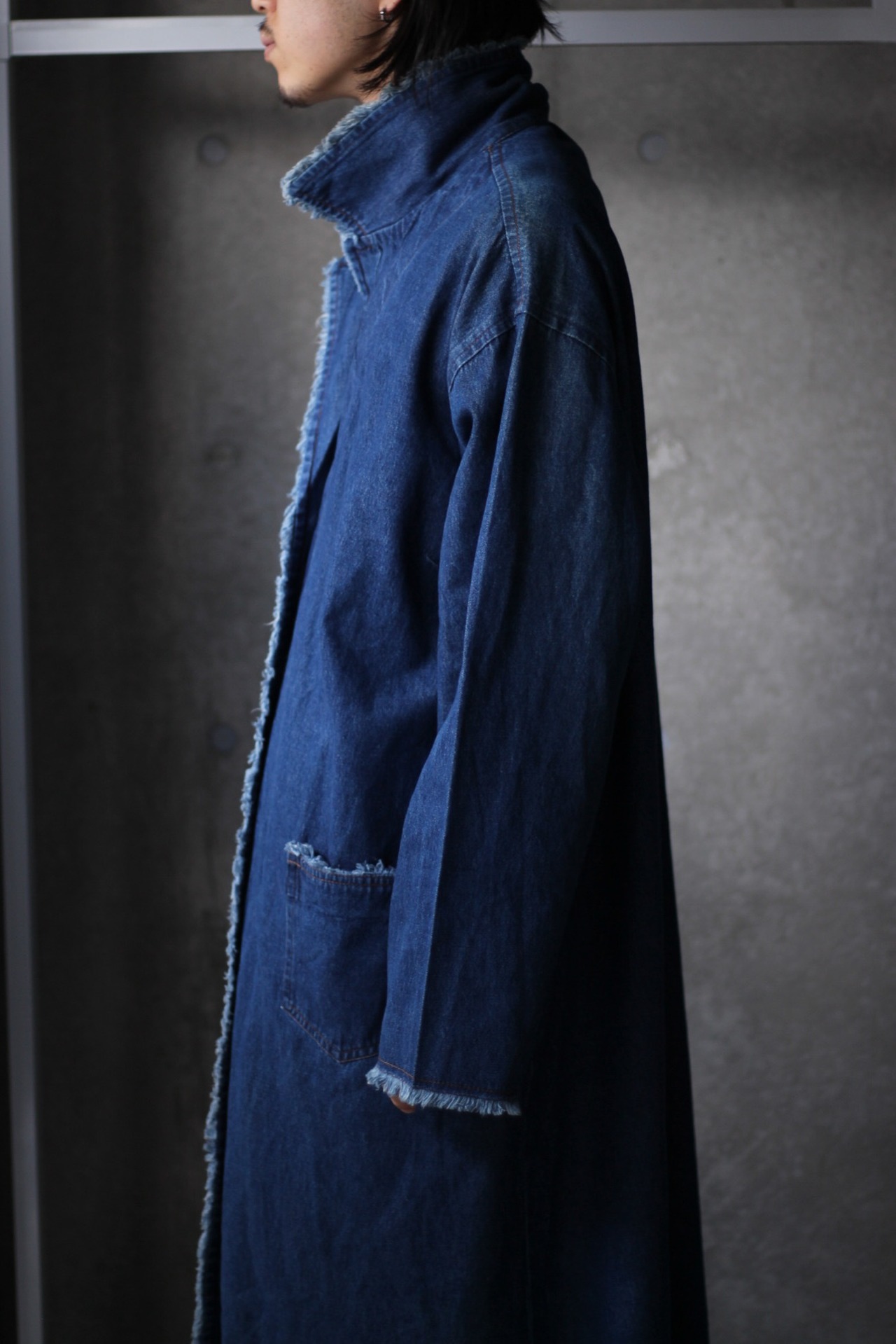 OTSU TOKYO】1990s denim long coat -2014- | cv