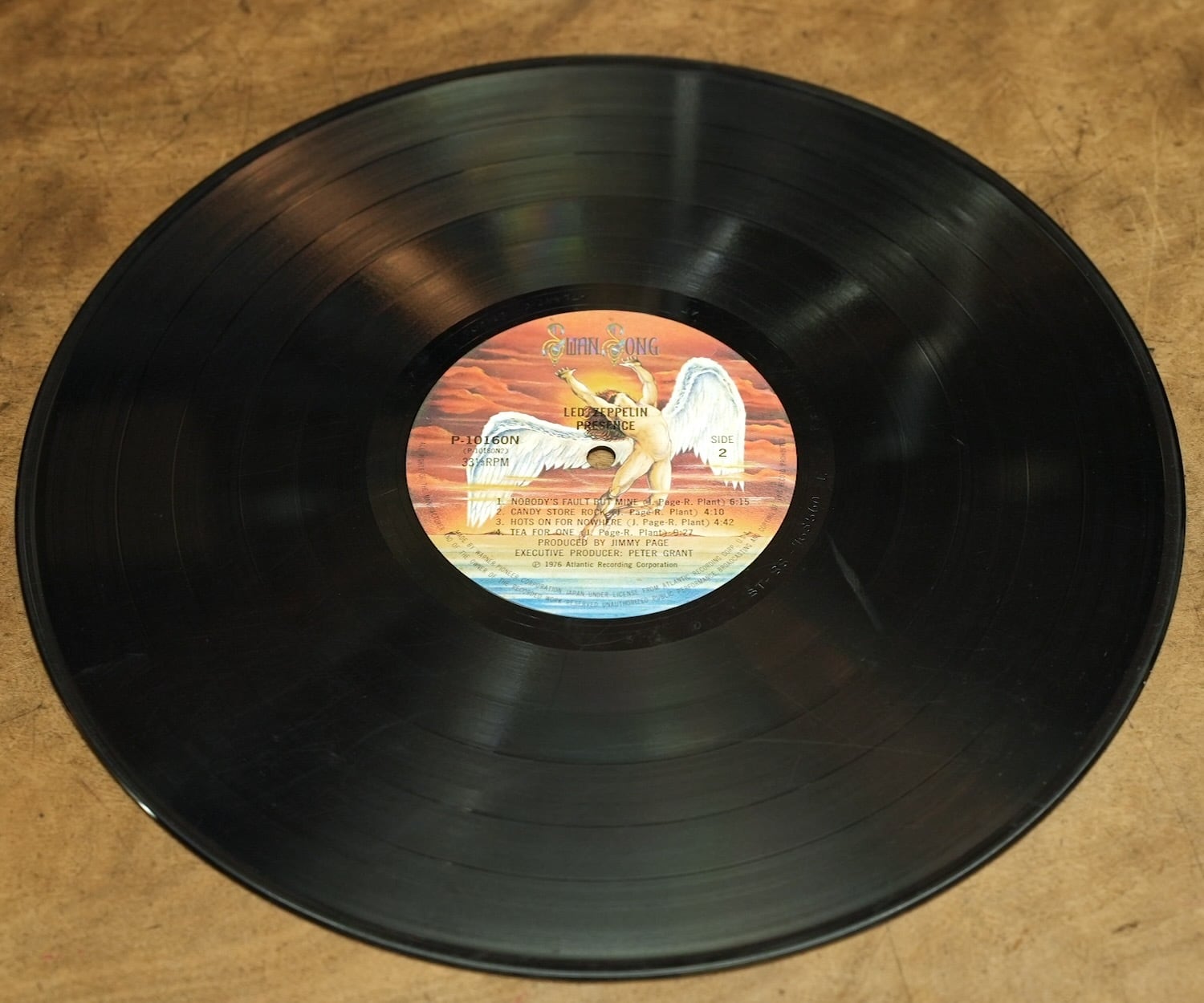 3666LP2 LED ZEPPELIN / PRESENCE レッド・ツェッペリン P-10160N 中古