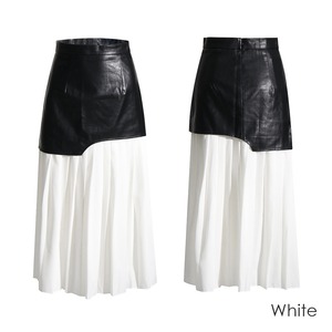 Patchwork High Waist Skirt / パッチワーク ハイ ウエスト スカート