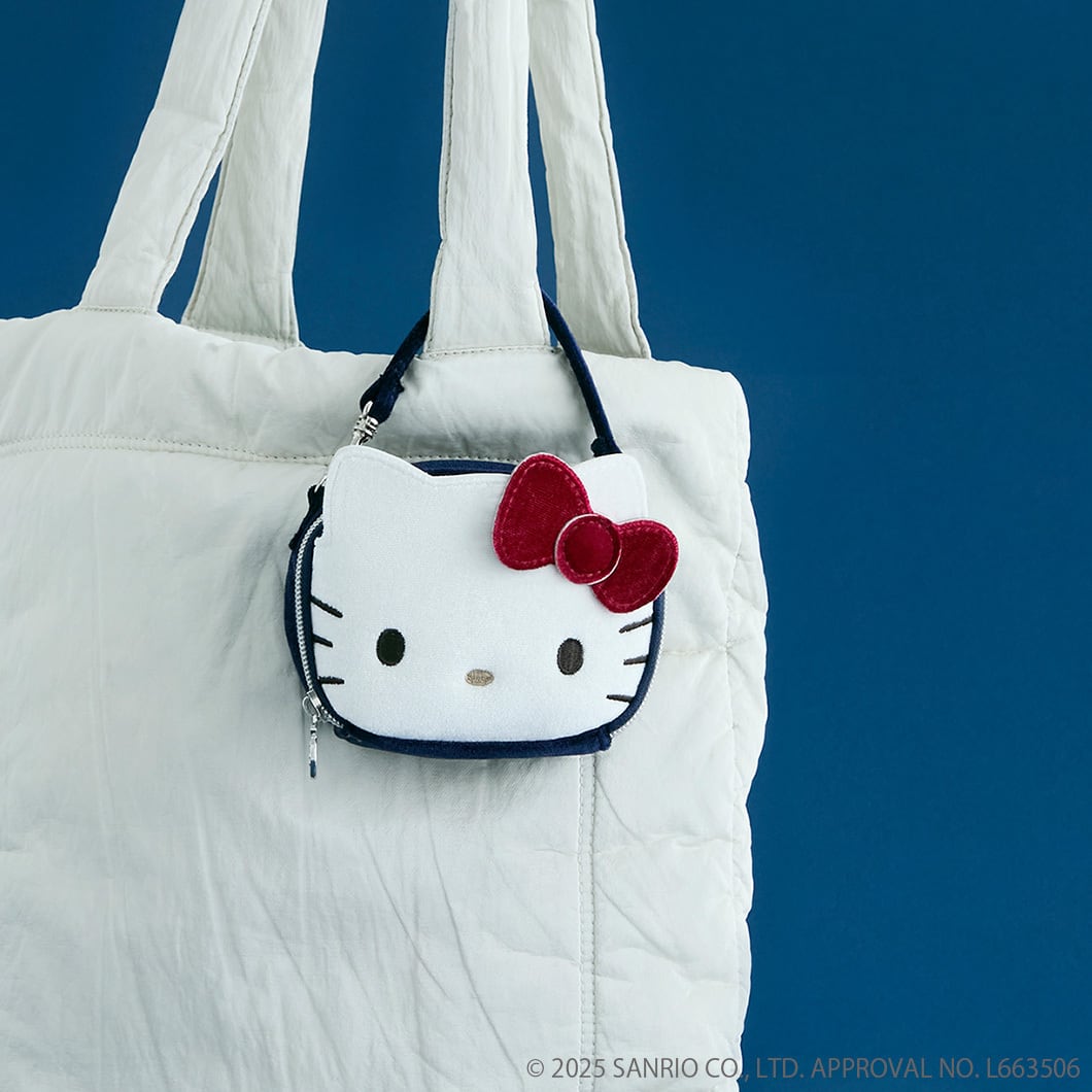 HELLO KITTY × BRILMY MINI ZUBORA COSME POUCH-VELOUR ver. | BRILMY
