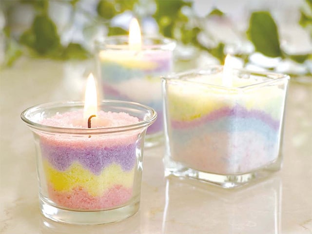 香りのティーライトキャンドルミニアロマキャンドル24個円形