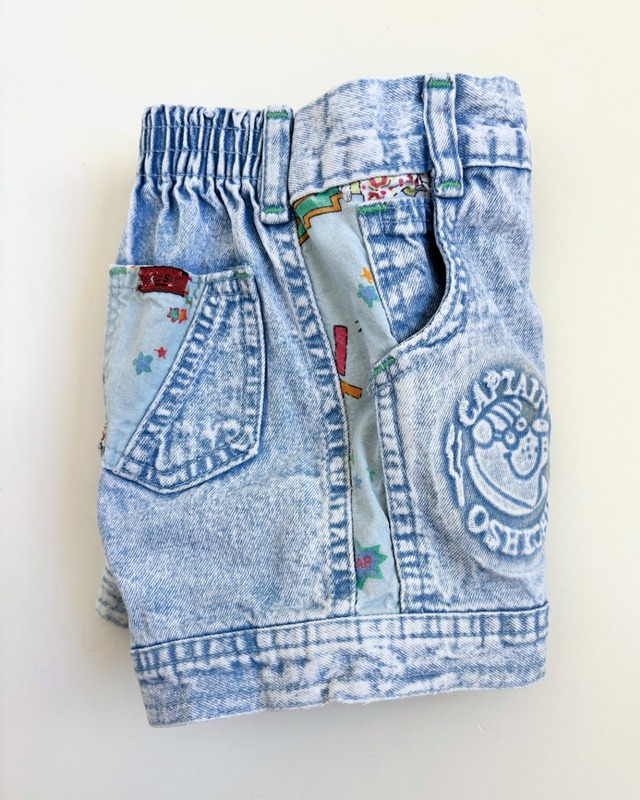 【2T・vintage】USA製　CAPTAIN OshKosh ショートパンツ