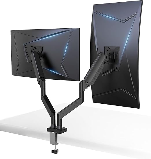 ブラック モニターアーム 2本セット Amazonベーシック モニターアーム