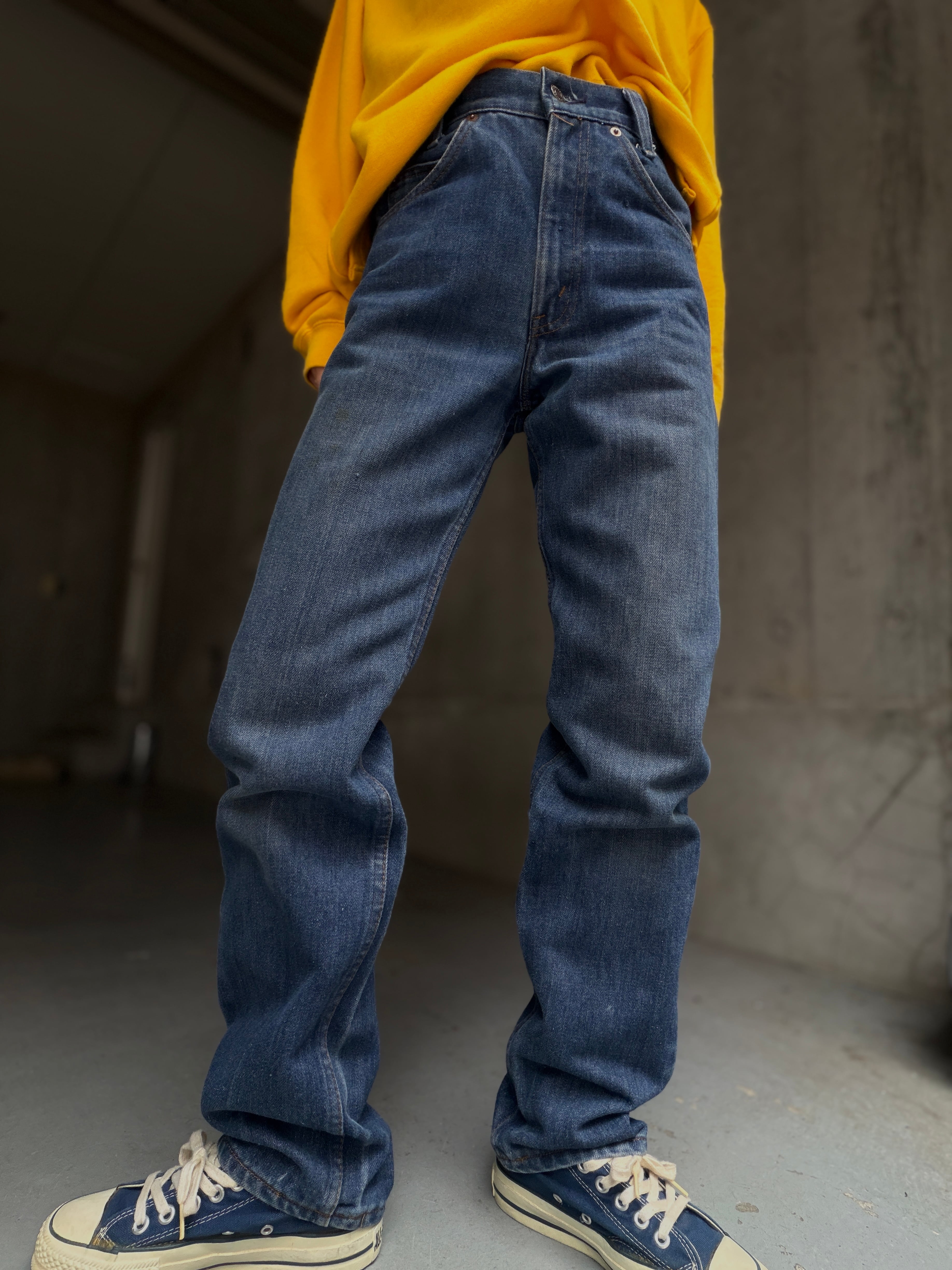(PT1149)70's Levi‘s 705 student denim made in USA