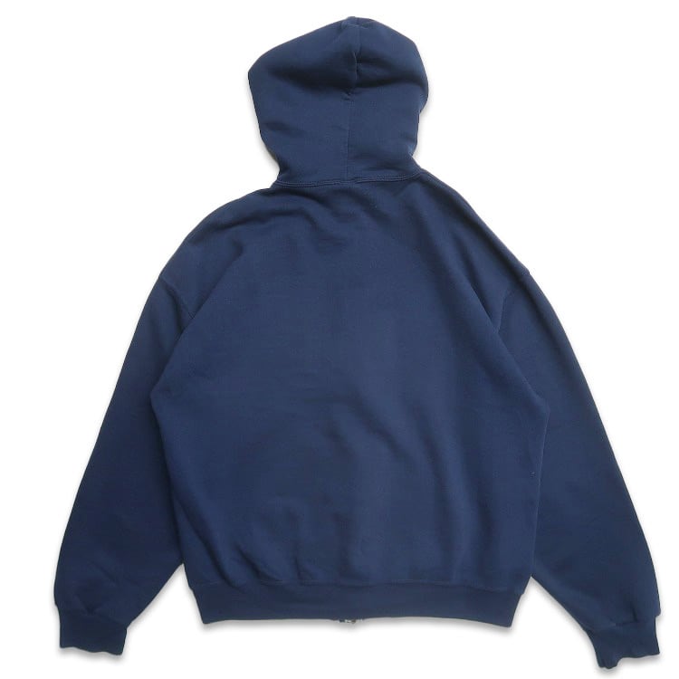 古着 90年代 USA製 ラッセル RUSSELL 無地 ジップアップ スウェット