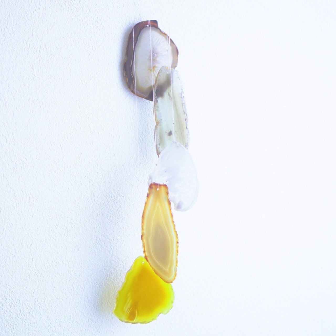 Ice Choco Banana Crepe - アゲートヒーリングチャイム / Agate Sun Catcher Wind Chime 314