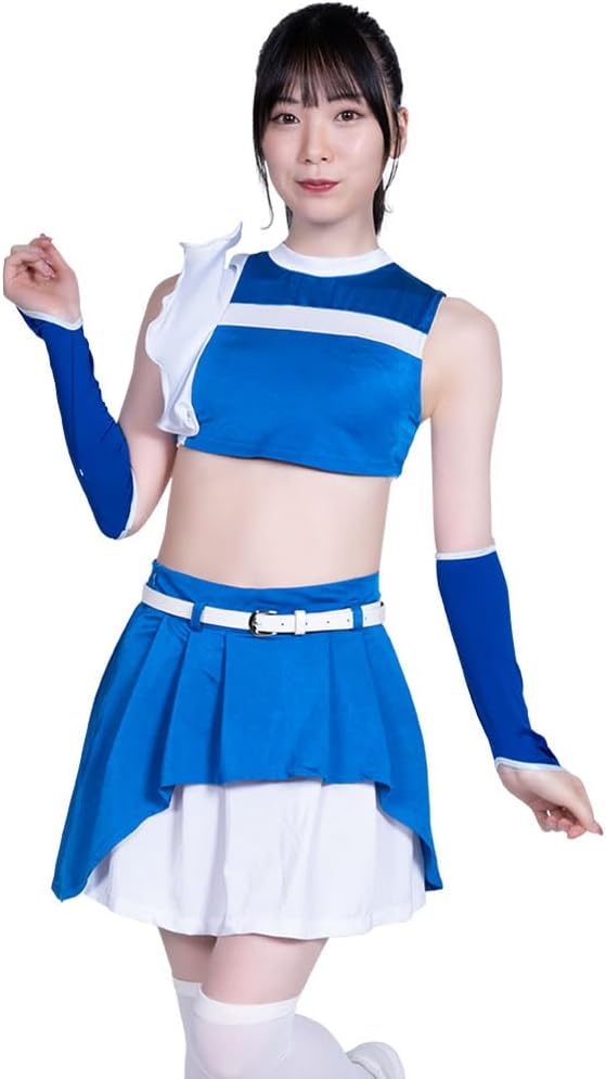 Be With] FブルーダンスOチアガールX チアガール ユニフォーム Mサイズ