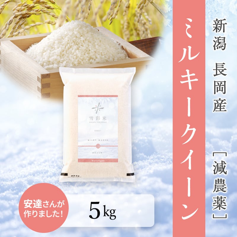 雪彩米Premier】令和5年産 長岡産 減農薬 従来種コシヒカリ 10kg