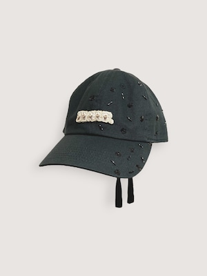 BEADS EMB CAP【AMOUR】