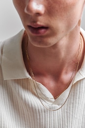 【Wire Skin Necklace】 / GOLD