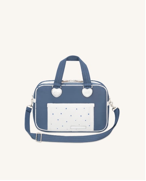 予約【seoru】Ice Picnic Bag (Navy)