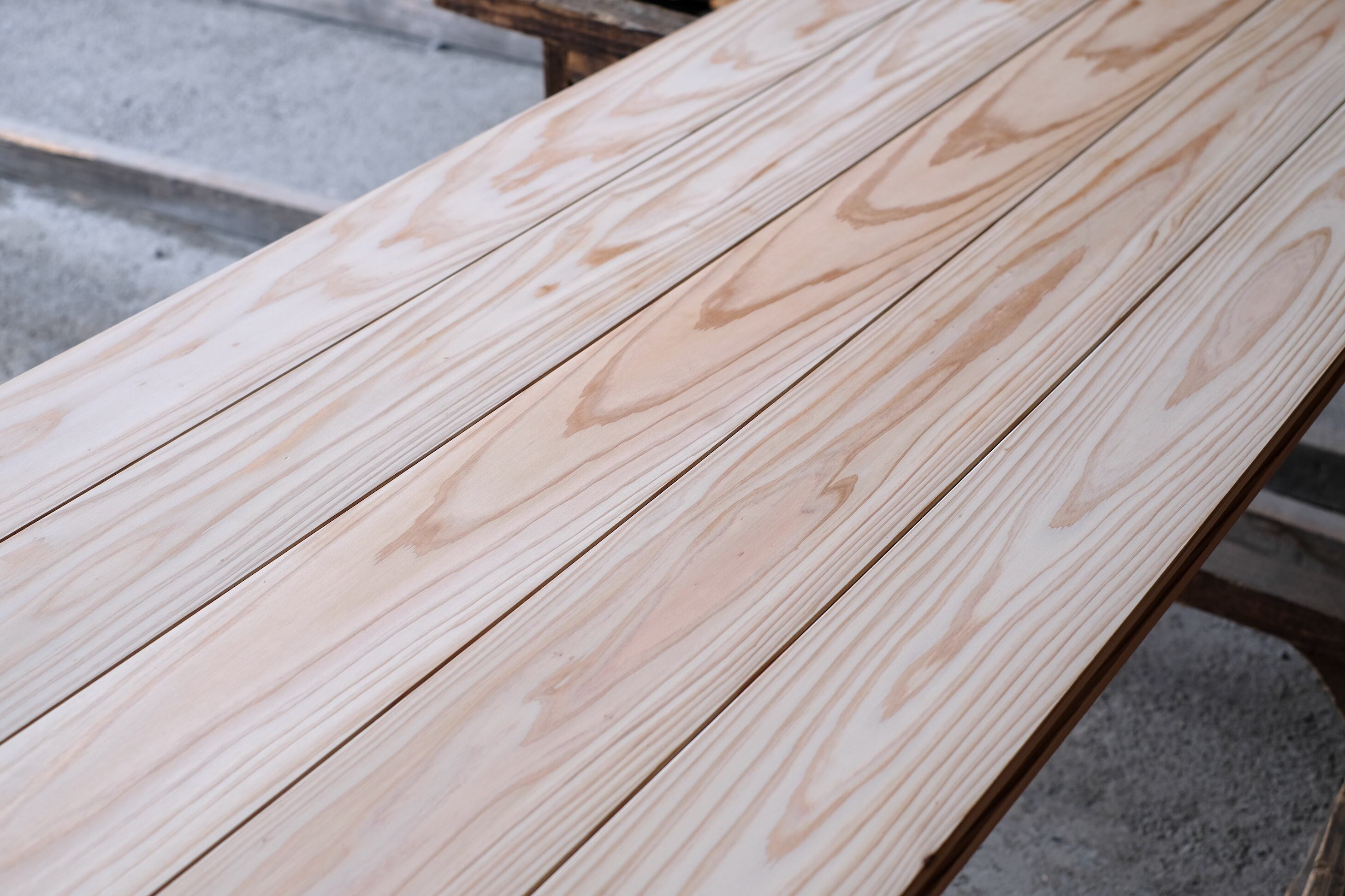 たま樹｜無節上小杉板 長さ1820mm×厚さ30mm×働き幅135mm 8枚（エンド