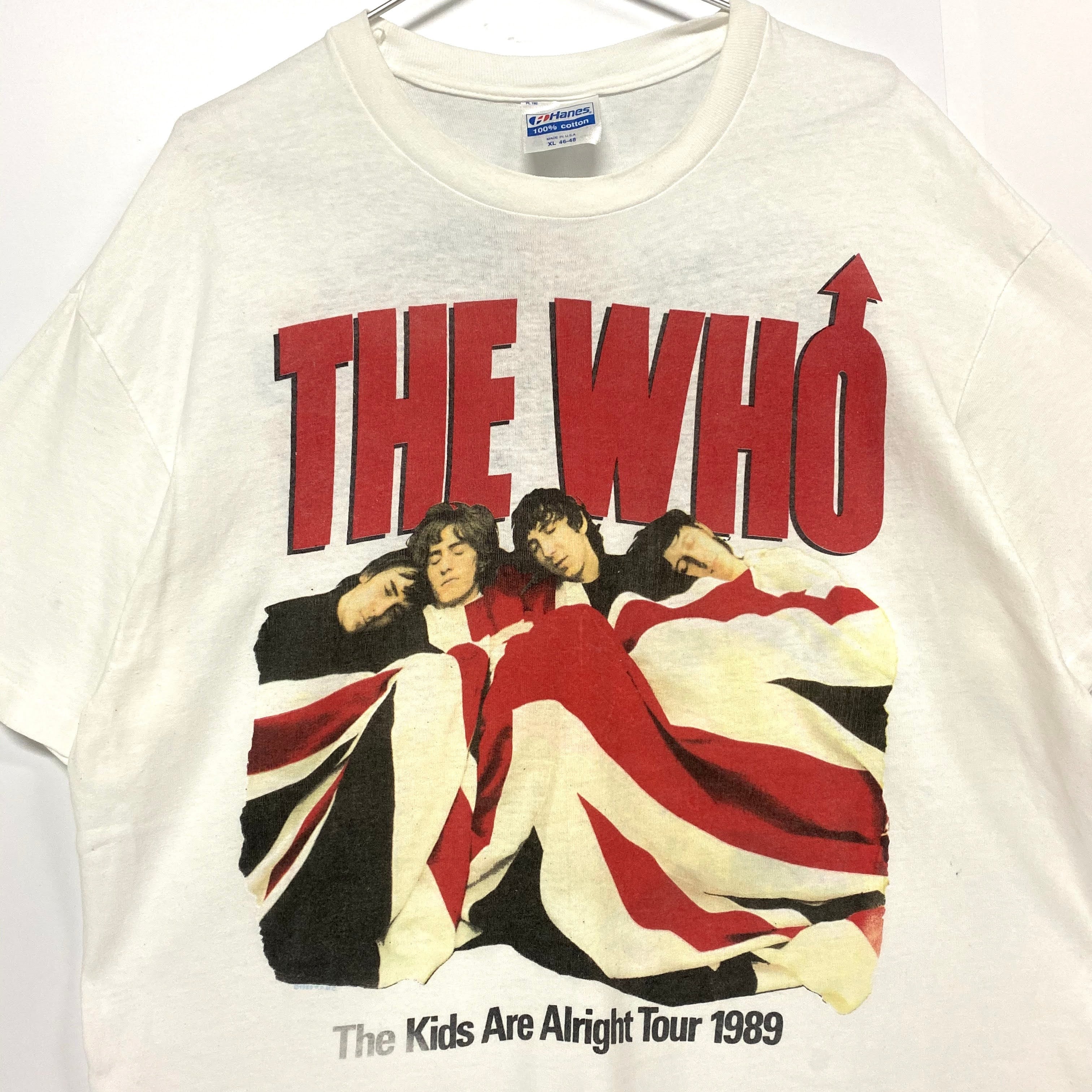 80年代 USA製　THE WHO!89年ツアーTシャツ バンドTシャツ ヴィンテージ メンズXL 古着【Tシャツ】 | cave  古着屋【公式】古着通販サイト