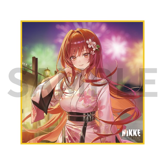 【C108事後物販】NIKKE 色紙 - ラピ：レッドフード