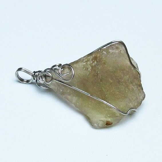 リビアングラス ペンダント 一点物 メール便可 112-13790