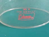 コールマン　ランタン用　＃４グローブ　赤ロゴ　未使用品　Coleman　