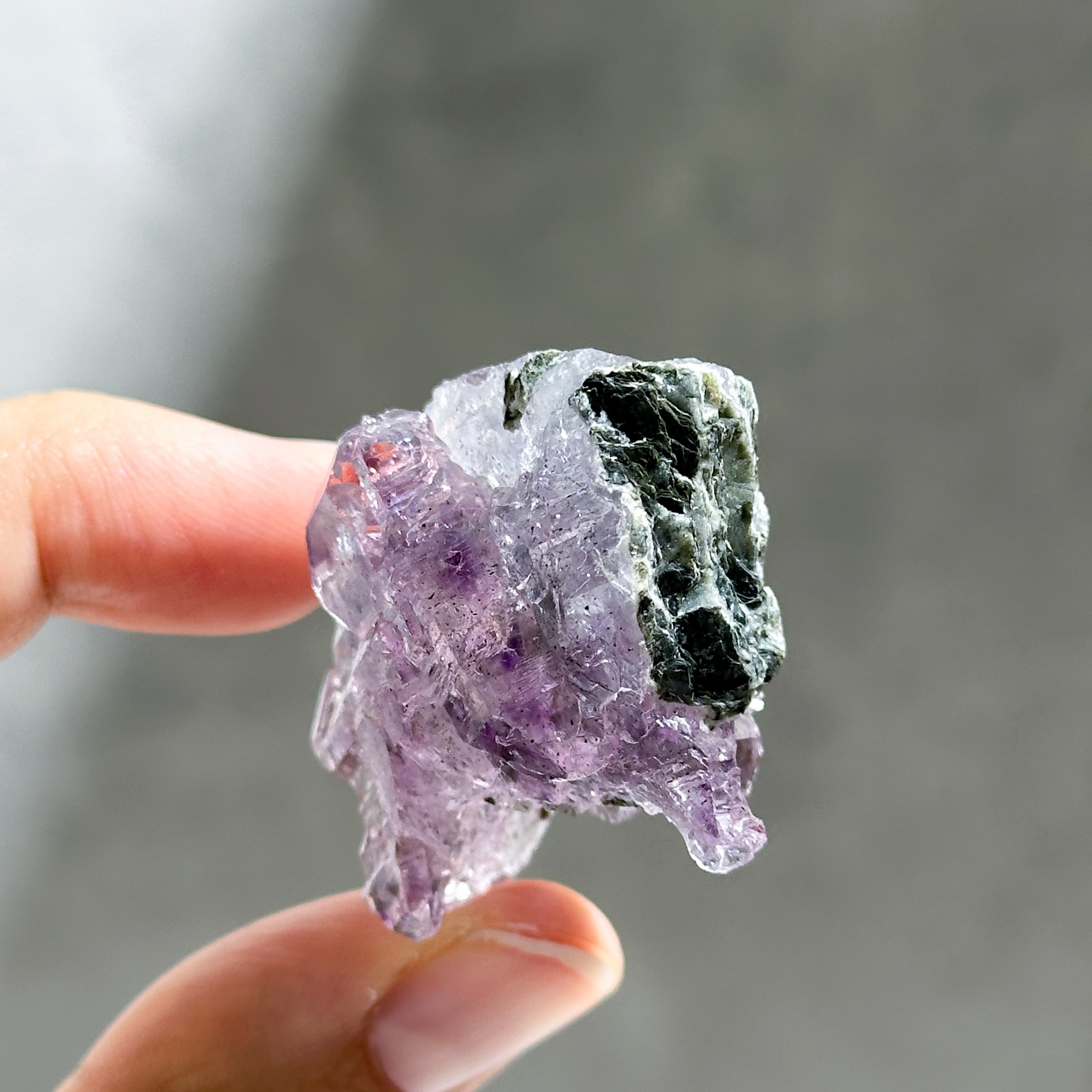 インド・カルール産アメジスト クラスター 43◇ Amethyst ◇天然石