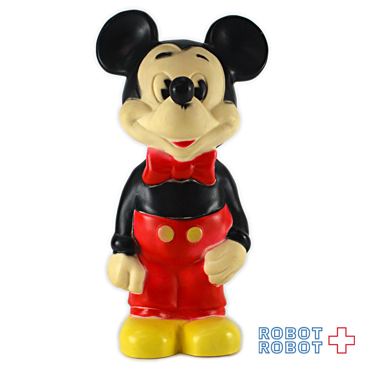 ミッキーマウス　イギリス製　ソフビ　人形　コンベックス社　ヴィンテージ イギリス コンベックス社ミッキーマウス ソフビ人形 | ROBOTROBOT