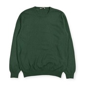 カシミヤ100% UNIQLO ユニクロ ニット セーター L/グリーン メンズ