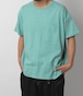 GOHEMP WIDE PK TEE(MINT BLUE)