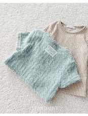 アーバンラビット / URBAN RABBIT / チェックレイヤードセット / 韓国子供服 / ジュニア / 26winter〖取寄〗*JS~JM*