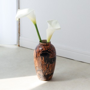 DUTCH CERAMIC VASE | De Gats | Hans Custers | 1950-70s