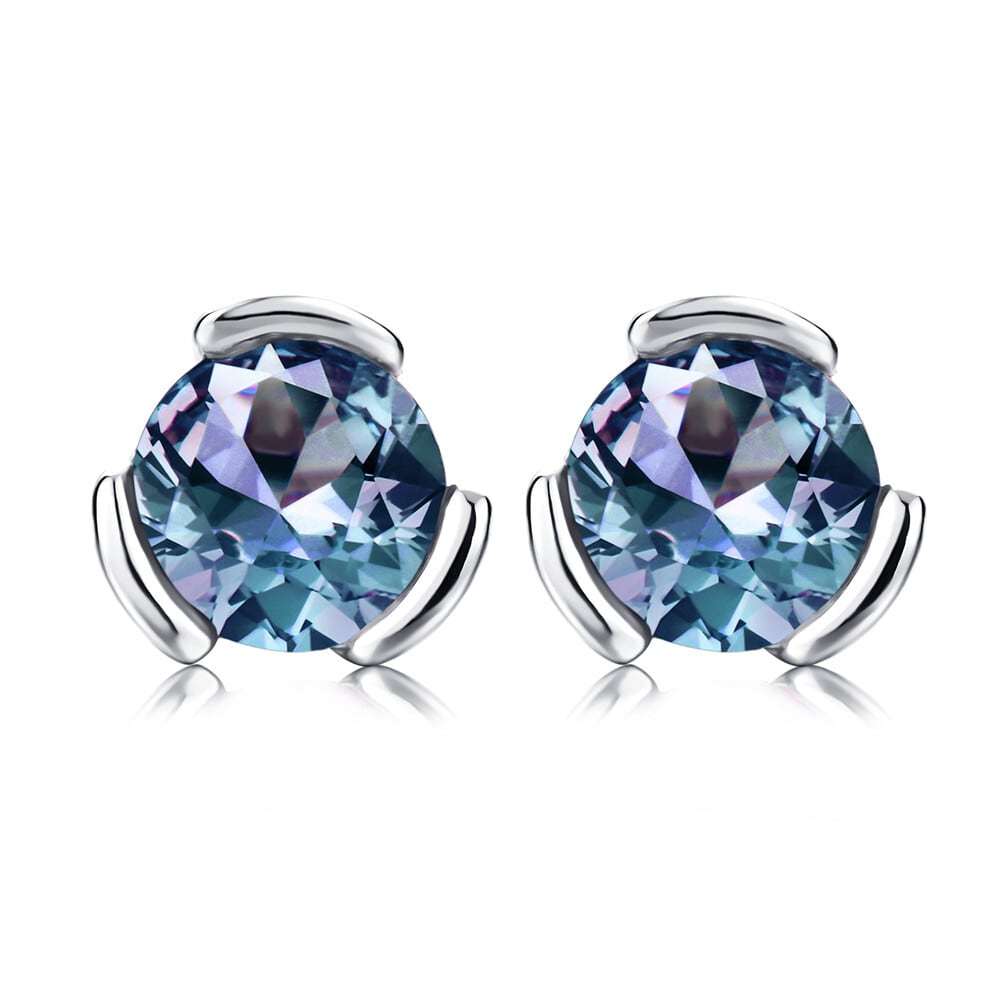 アレキサンドライト ピアス(両耳用) カラーチェンジ ピアス ファッション DAIKI JEWELRY #ジュエリー #ピアス #ファッション #イヤリング