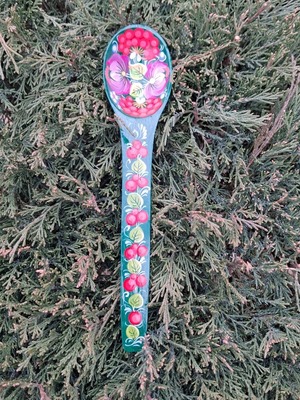 ペトリキフカ・スプーン（ホメンコ) 21cm