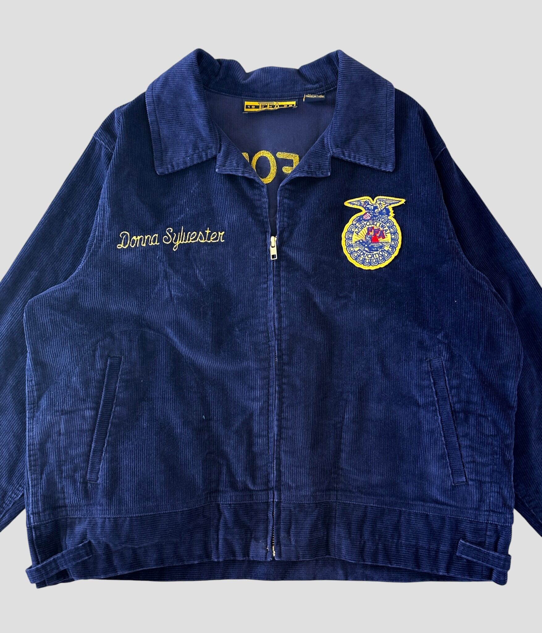 F.F.A- Vintage 90-00s 42 F.F.A JACKET CALIFORNIA WILLIAMS