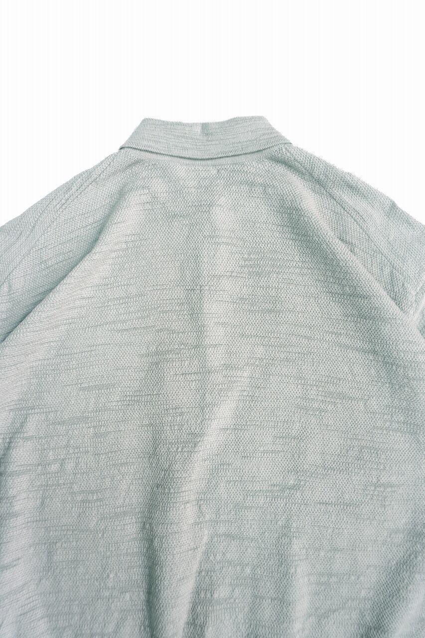 OG Slub Moss Stitch Polo S/S